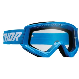 Gogle motocyklowe Thor Combat Racer niebiesko-białe Oferta limitowana
