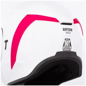 Tylny spoiler do kasku Icon Airform czerwony Oferta limitowana
