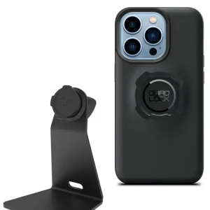 Etui na telefon iPhone 13 Pro + uchwyt na biurko Quad Lock Bezpieczna płatność
