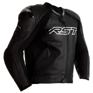 Kurtka motocyklowa skórzana RST Tractech Evo IV czarna Ostatnie sztuki