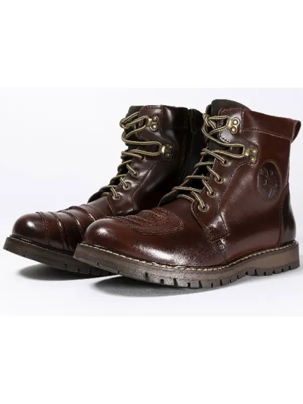 Premium Buty motocyklowe John Doe Daytona brązowe