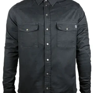 Koszula motocyklowa John Doe Motoshirt czarna Wyjątkowa oferta