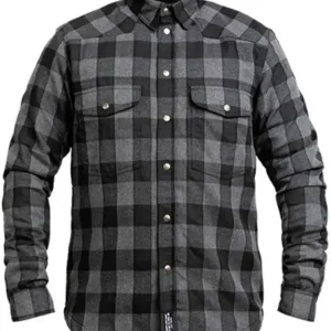 Koszula motocyklowa John Doe Motoshirt czarno-szara Sprawdź teraz
