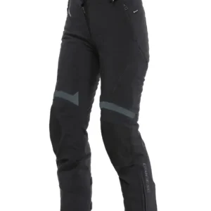 Zniżka Spodnie motocyklowe damskie tekstylne Dainese Carve Master 3 Gore-Tex® czarno-szare