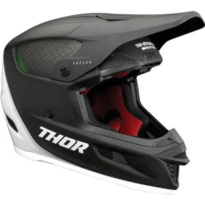 Sprawdź teraz Kask enduro Thor Reflex Carbon Polar czarny