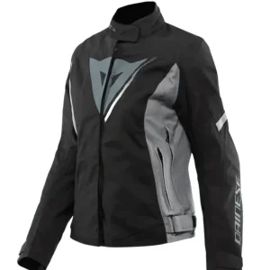 Promocja Kurtka motocyklowa damska tekstylna Dainese Veloce D-Dry czarno-szaro-biała