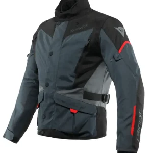 Kurtka motocyklowa tekstylna Dainese Tempest 3 D-Dry niebiesko-czarno-czerwona Nowość