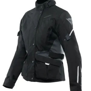 Wyprzedaż Kurtka motocyklowa damska tekstylna Dainese Tempest 3 D-Dry czarna