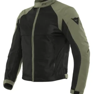 Niska cena Kurtka motocyklowa tekstylna Dainese Sevilla Air Tex czarno-zielona