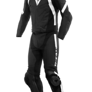 Tani Kombinezon motocyklowy dwuczęściowy Dainese AVRO 4 czarno-biały
