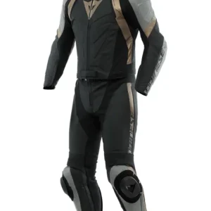 Popularny Kombinezon motocyklowy dwuczęściowy Dainese AVRO 4 czarno-szaro-złoty