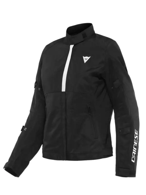 Kup online Kurtka motocyklowa tekstylna damska Dainese Risoluta Air Tex czarno-biała