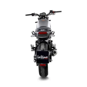 Nowość Tłumik motocyklowy LeoVince LV-10 Black Edition [Slip-On, Stainless Steel] do Benelli Leoncino/Trail (17-24)
