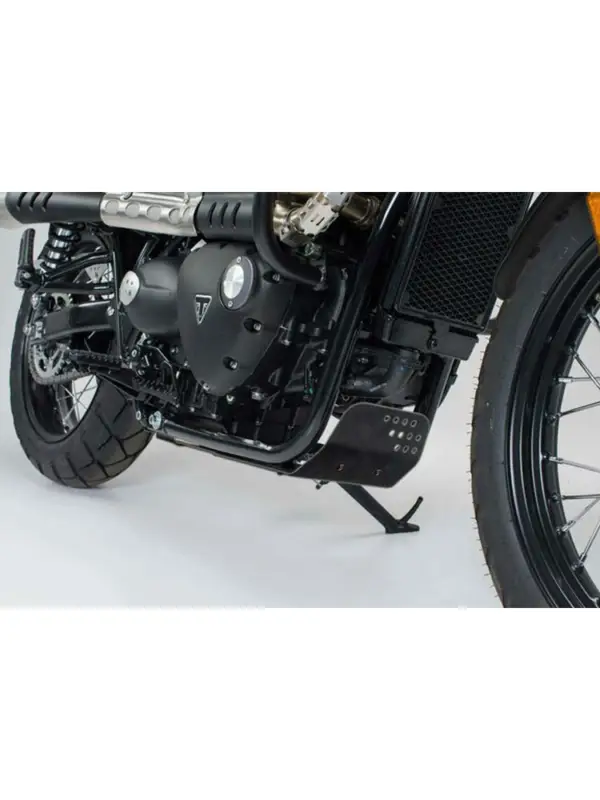 Dostępne od ręki Osłona silnika SW-MOTECH Triumph Street Twin/Bonneville T 100/Street Scrambler/Bonneville T100/Street Cup (16-), Bonneville T120 Black (15-), Thruxton 1200 R (16-19), Thruxton TFC/Speed Twin (18-), Thruxton RS (19-25), Speed Twin 900 (23-) czarna