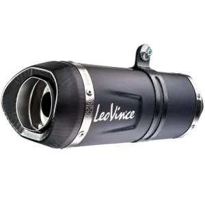Pełny układ wydechowy LeoVince LV One Evo Black Edition [Stainless Steel, bez homologacji] do Yamaha MT-07 [21-], YZF-R7 [21-], XSR 700 [21-] Ograniczona ilość
