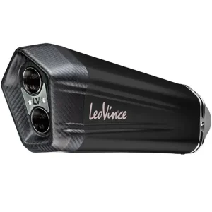 Pełny układ wydechowy LeoVince LV-12 Black Edition [Slip-On, Stainless Steel] do Yamaha T-Max 560/Tech Max [20-24] Tylko dziś