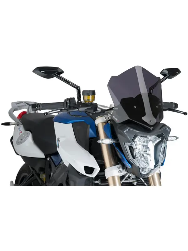 Premium Owiewka PUIG Sport do BMW F800R (15-20) mocno przyciemniana