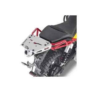Ekspresowa dostawa Stelaż Kappa z aluminiową płytą montażową pod kufer Monokey do Moto Guzzi V85 TT (19-21)