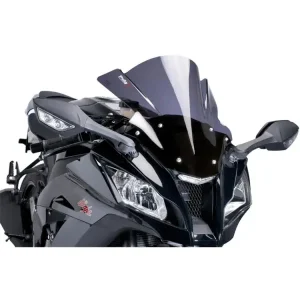 Wysoka jakość Szyba sportowa PUIG do Kawasaki ZX-10R (11-15) mocno przyciemniana