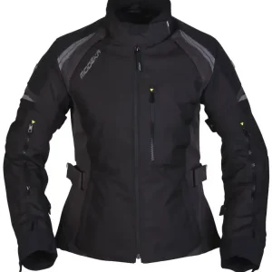 Kurtka motocyklowa damska Modeka Amberly czarno-ciemno szara Wyjątkowa oferta