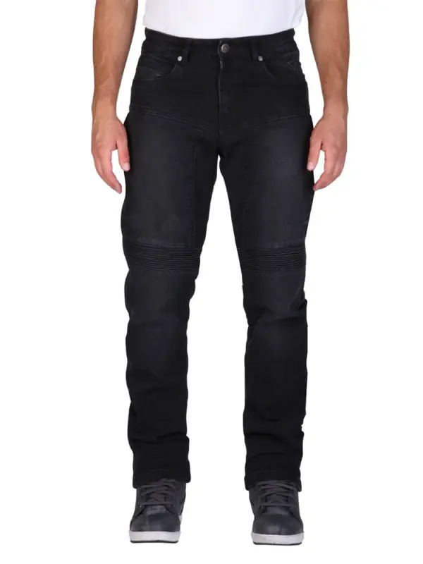 Jeansy motocyklowe Modeka Callan czarne Premium