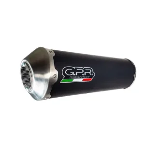 Najlepsza cena Tłumik G.P.R Evo4 Road [Slip-On, Stainless Steel] - Aprilia Scarabeo 200 [07-11]