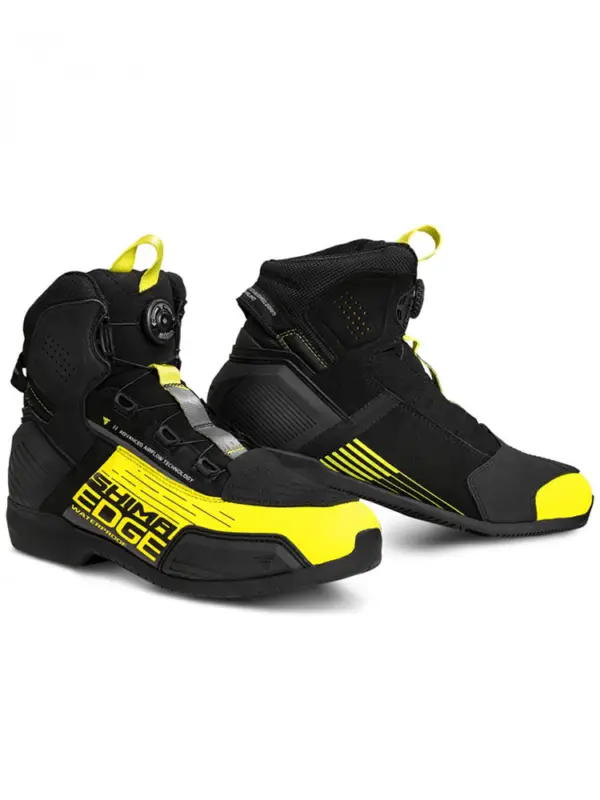 Najlepsza cena Buty motocyklowe Shima Edge WP fluo