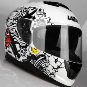 Kask integralny LAZER Rafale Evo Stickerbomb Do wyczerpania zapasów