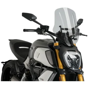 Bestseller Owiewka PUIG Naked New Generation Ducati Diavel 1260/ S (19-23) lekko przyciemniana