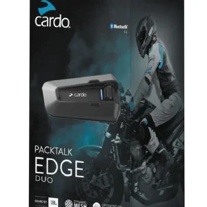 Zamów dziś Interkom motocyklowy Cardo Packtalk Edge Duo (2 zestawy)
