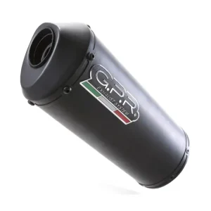 Oferta czasowa Tłumik G.P.R Furore Evo4 Nero [Slip-On, Black Aluminium] - BMW F 700 Gs [16-18]