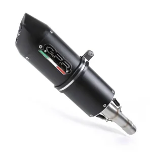 Kup online Tłumik G.P.R Furore Nero [Slip-On, Black Aluminium] - Ducati Hypermotard 821 [13-16]