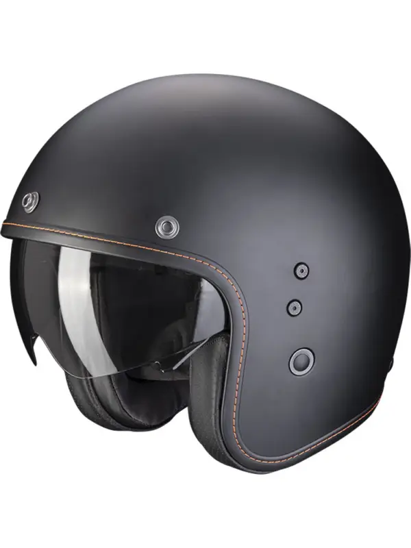 Kask otwarty Scorpion Belfast Evo Solid matowy czarny Wybór klientów