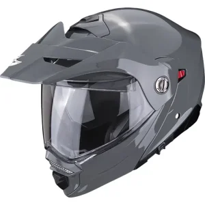 Dodaj do koszyka Kask adventure Scorpion ADX-2 Solid szary połysk