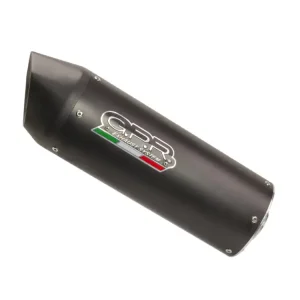 Układ wydechowy G.P.R Furore Nero [Podwójny Bolt-On, Black Aluminium] - Honda CBR 125 R [04-10] Taniej
