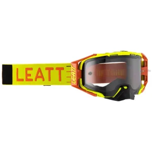 Gogle motocyklowe z przyciemnianą szarą szybą Leatt Velocity 6.5 Citrus Hit cenowy