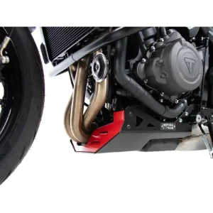 Cena promocyjna Osłona silnika / płyta pod silnik Hepco&Becker Triumph Tiger Sport 660 (22-) czerwono-czarna