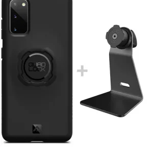 Oferta czasowa Zestaw na biurko: etui na telefon Samsung Galaxy S20 oraz uchwyt Quad Lock