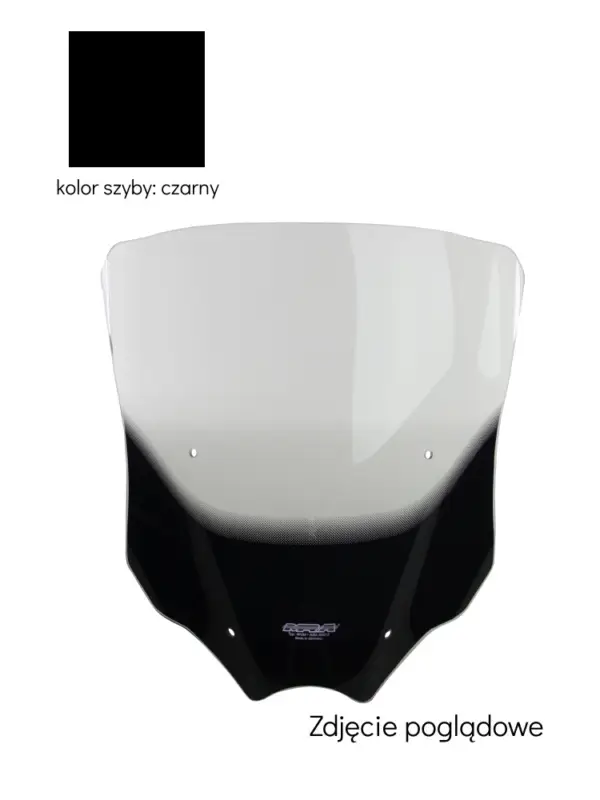 Oferta limitowana Szyba motocyklowa MRA Touring "T" Ducati Multistrada 1200 (13-14) czarna