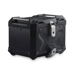 Kup teraz Zestaw: kufer centralny czarny TRAX ADV + stelaż STREET-RACK SW-Motech do Kawasaki Z650 RS (21-) [pojemność: 38 l]