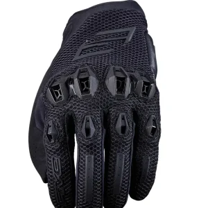 Rękawice motocyklowe tekstylne Five Stunt Evo 2 Airflow czarne Cena promocyjna
