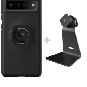 Najlepsza cena Zestaw na biurko: etui na telefon Google Pixel 6 + uchwyt Quad Lock