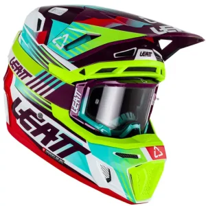 Łatwy zwrot Kask enduro Leatt Moto 8.5 V23 Neon