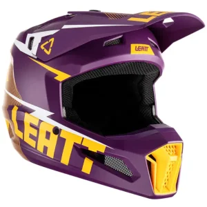 Bezpieczne zakupy Kask dziecięcy enduro Leatt Moto 3.5 V23 Indigo