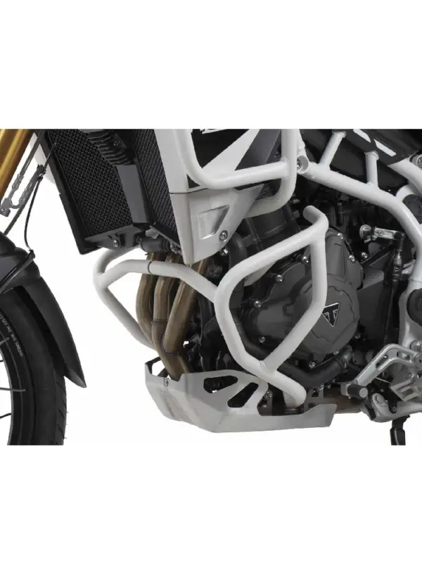 Gmole silnika Hepco&Becker Triumph Tiger 850 Sport (21-24) białe Do wyczerpania zapasów