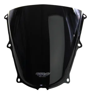 Dostępne od ręki Szyba motocyklowa MRA oryginalny kształt "O" Honda CBR 600 RR (05-06) czarna
