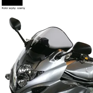 Cena promocyjna Szyba motocyklowa MRA Oryginalny kształt "O" Suzuki Bandit GSF 650 S (09-16) czarna