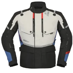 Kurtka motocyklowa tekstylna Modeka Trohn szaro-niebieska Oferta czasowa