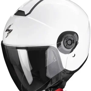 Kask otwarty Scorpion Exo-City II Solid biały połysk Cena promocyjna