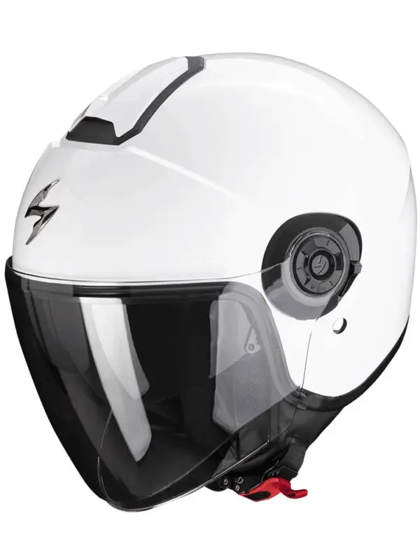 Kask otwarty Scorpion Exo-City II Solid biały połysk Cena promocyjna